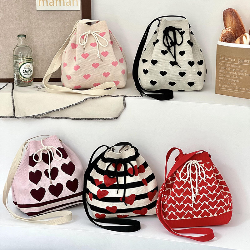 Panda true love heart back bag