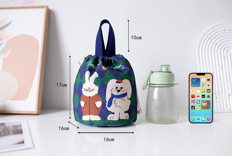 Thumbnail: Charming Bunny Soft Clutch Candy &Egg Bag