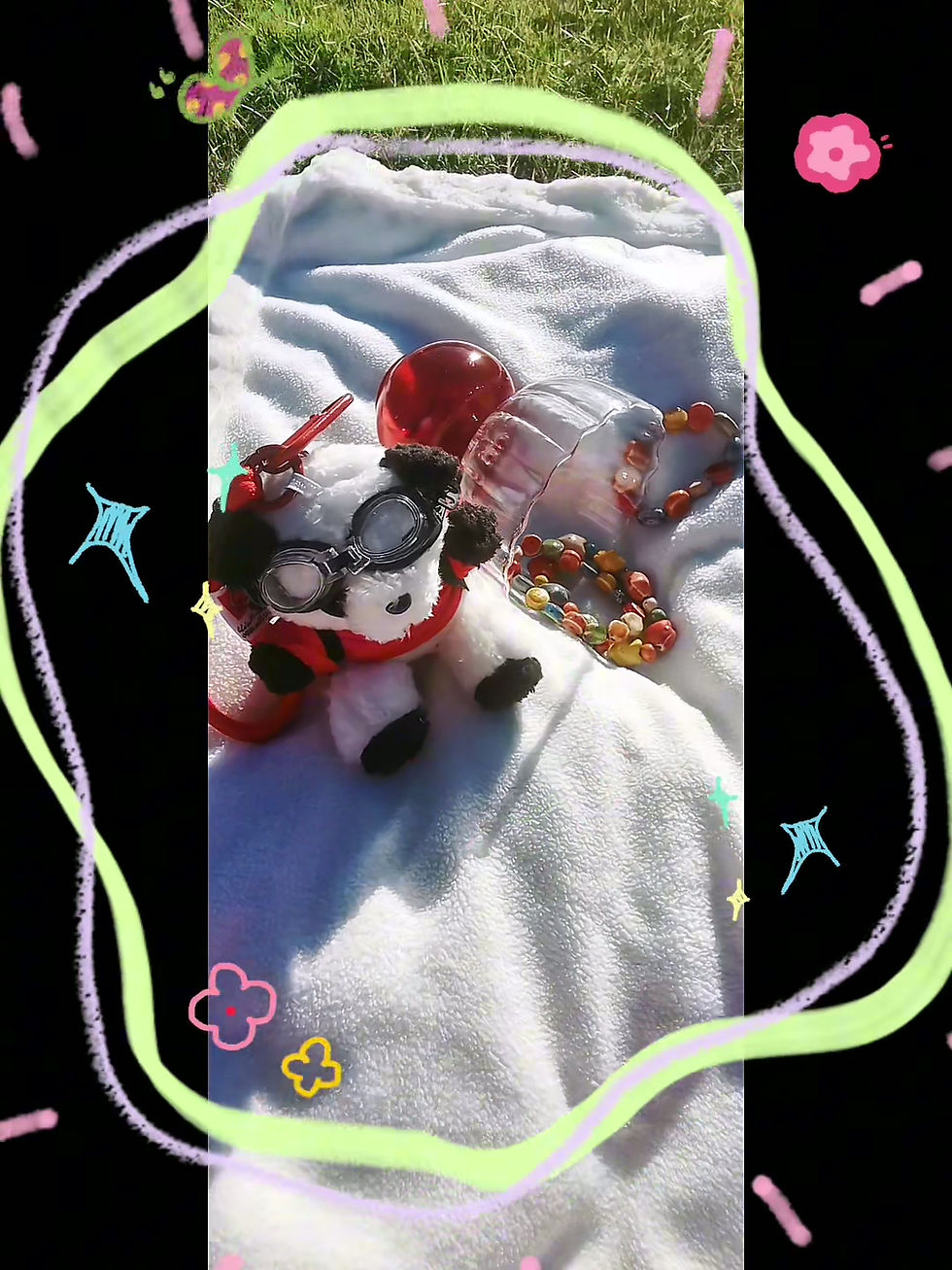 Thumbnail: 🎨 One-of-a-Kind Ceramic Beaded Bracelet | Unique Handmade Artisan Jewelry 🌈☀️