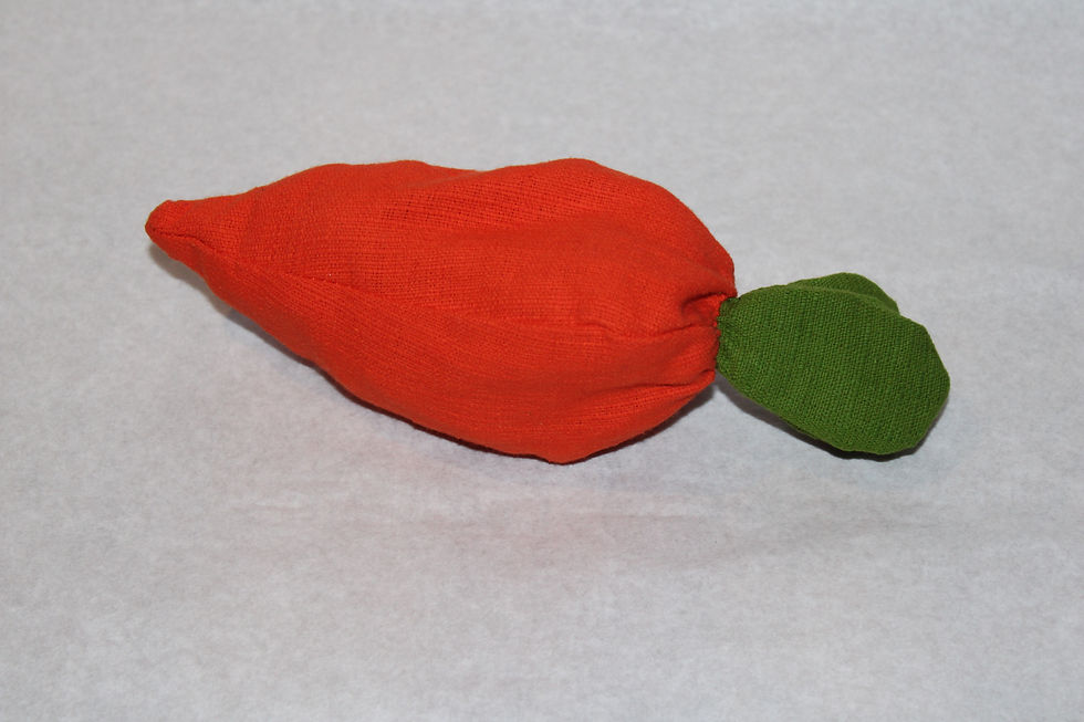Miniature : Lapin  carotte orange
