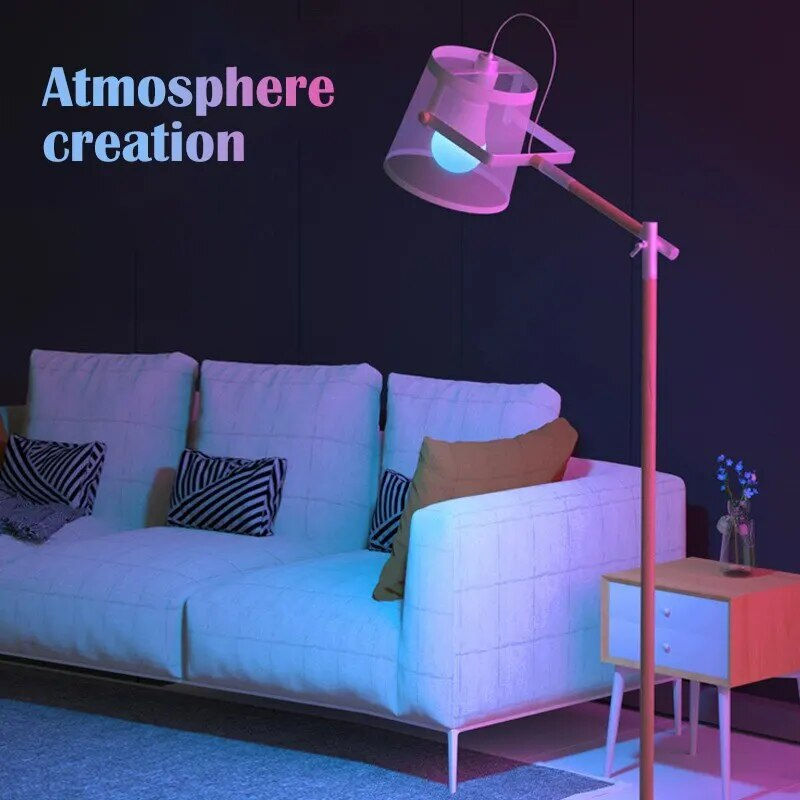 Thumbnail: 16 Colors RGB Bulb LED Multicolor Bulb E27 220V Household Lighting Dimmable 24 K