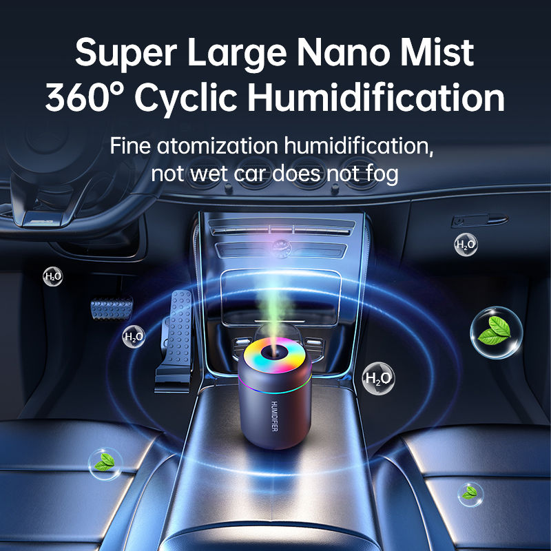 Thumbnail: 180ML Mini Air Humidifier USB Electric Aroma Diffuser Essential Oil Purifier Aro