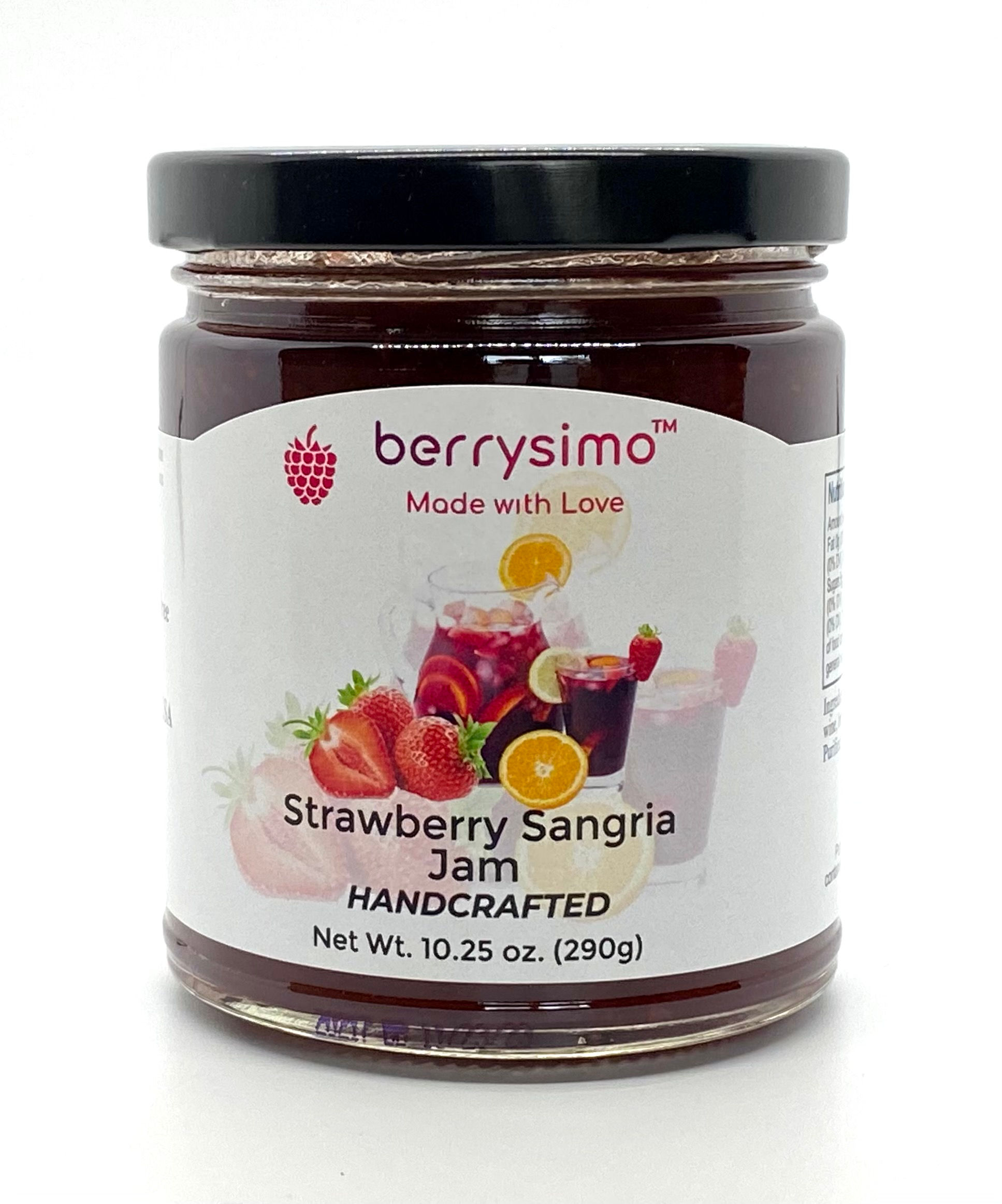Berrysimo - Strawberry Sangria Jam