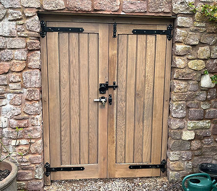 bespoke timber gate