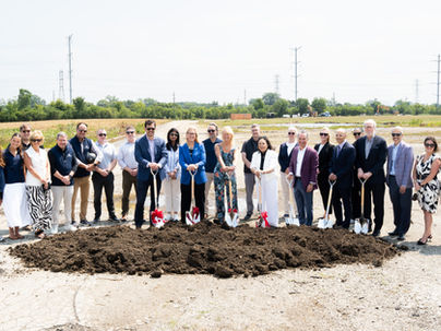 Habitat & M/I Homes Celebrate Groundbreaking of The Bowery of Highland Park