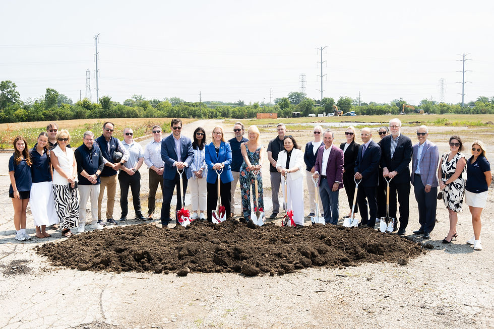Habitat & M/I Homes Celebrate Groundbreaking of The Bowery of Highland Park