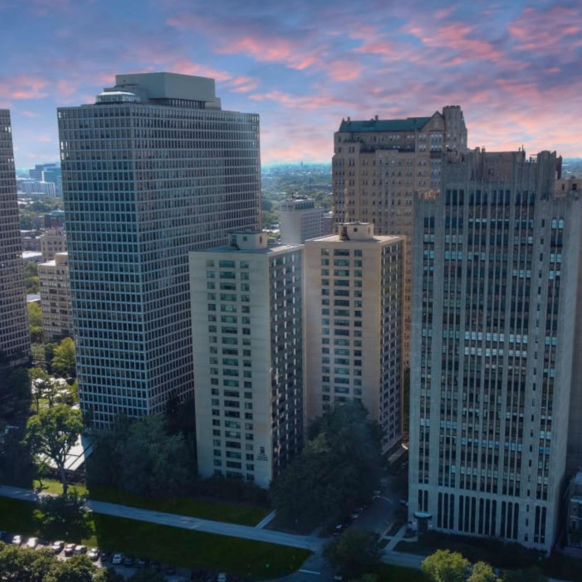 Twin Towers Apartments