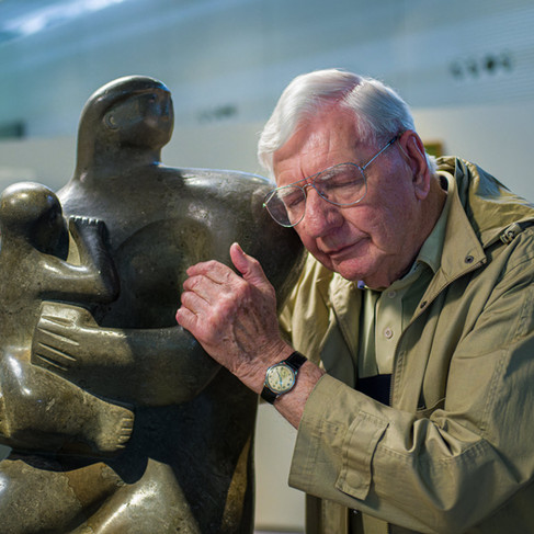 Hugging a Henry Moore