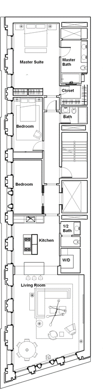 54 Bond Street 3 Floorplan
