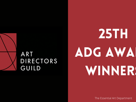 25th ADG Award Winners