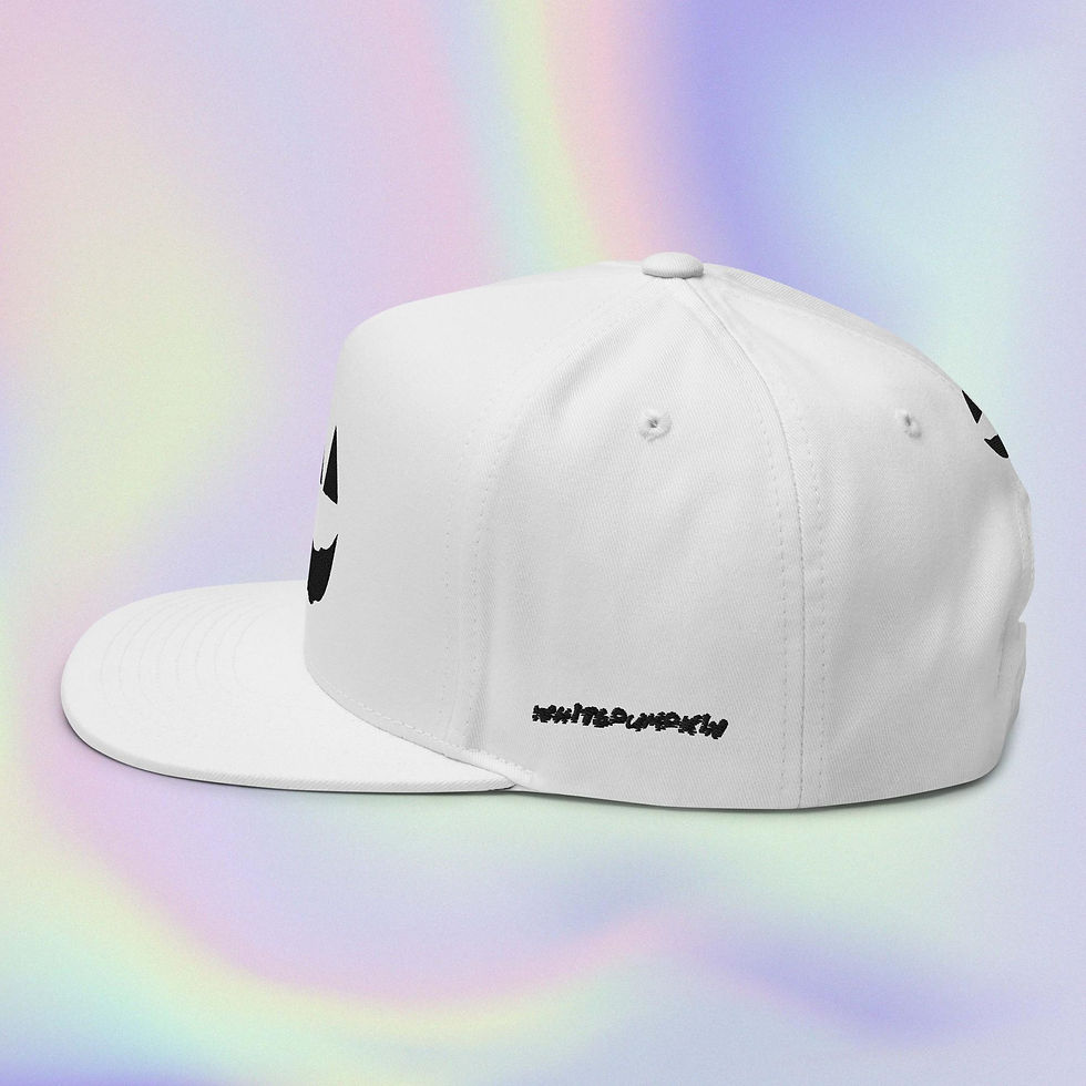 Thumbnail: whitepumpkin embroidered cap white