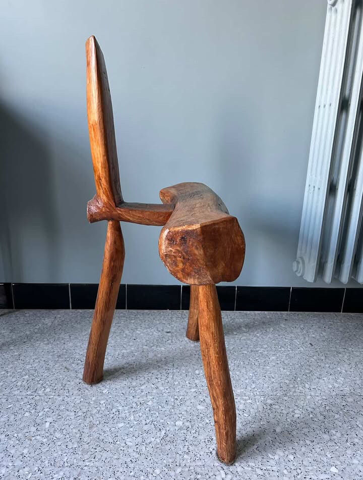 Miniature : Tabouret brutaliste 