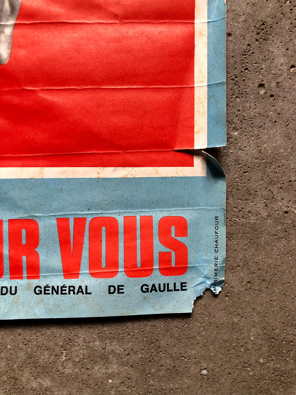 Miniature : Affiche De Gaulle 