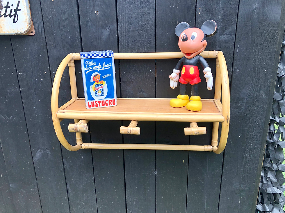 Petite étagère rotin 