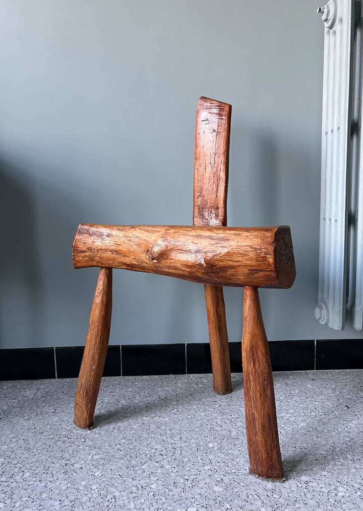 Miniature : Tabouret brutaliste 