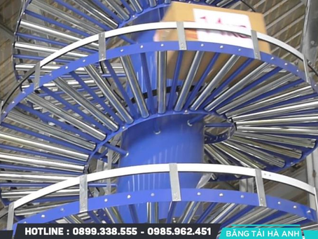 Ứng dụng băng tải xoắn ốc trong các ngành sản xuất hiện đại