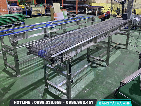 Băng Tải Lưới Inox – Sự Lựa Chọn Thông Minh Cho Quy Trình Sản Xuất