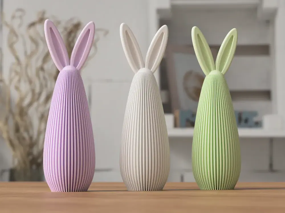 Paaskonijn - Lente Silhouet