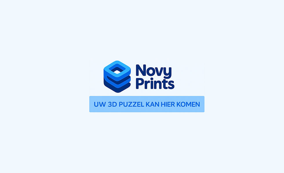 Uw 3D Puzzel Kan hier Komen