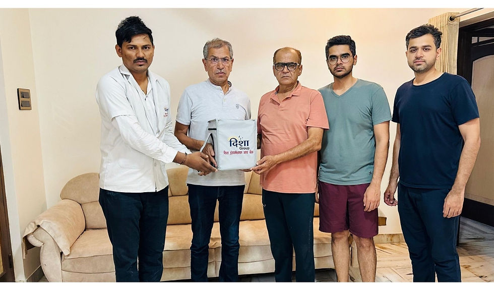 Motwani Family donated the eyes of Late Kalawatibai Bhimandas Motwani in DEF's Deesha International Eye Bank