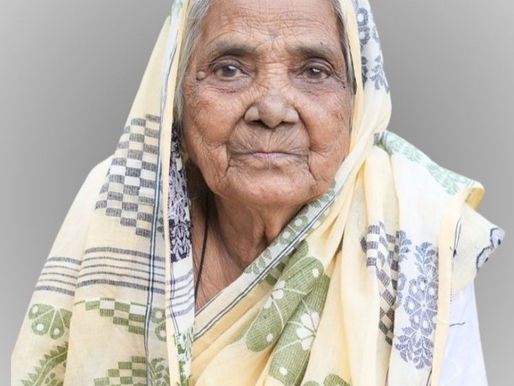 Patil Family donated the eyes of Late Chandrakala Shalikgramji Patil in Deesha International Eye Bank, Amravati