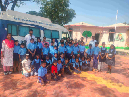 “Deesha Group’s Mission for Healthy Eyes: Key Insights from the AMC School Eye Camp”