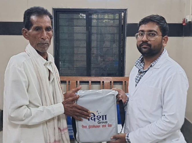 Kokate Family donated the eyes of Late Bhushan Vinayak Kokate in DEF's Deesha International Eye Bank
