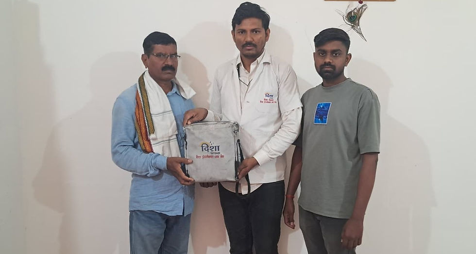 Pote Family donated the eyes of Late Manorama Shankar Pote in Deesha International Eye Bank