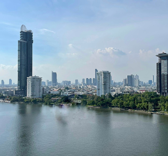 Canapaya riverfront, bangkok sky scraper. bangkok's tallest buildings, riverfront condominium