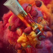 Photorealistic AI product photography of a luxury skincare bottle with cinematic lighting and premium packaging design.