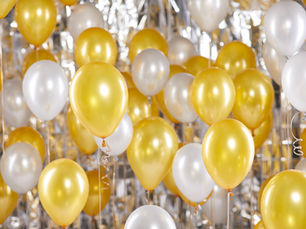 Silver and Gold Running Up