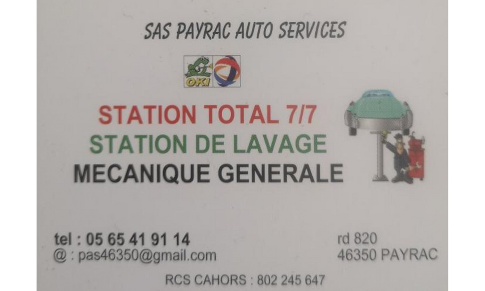 PAYRAC AUTO SERVICES SAS