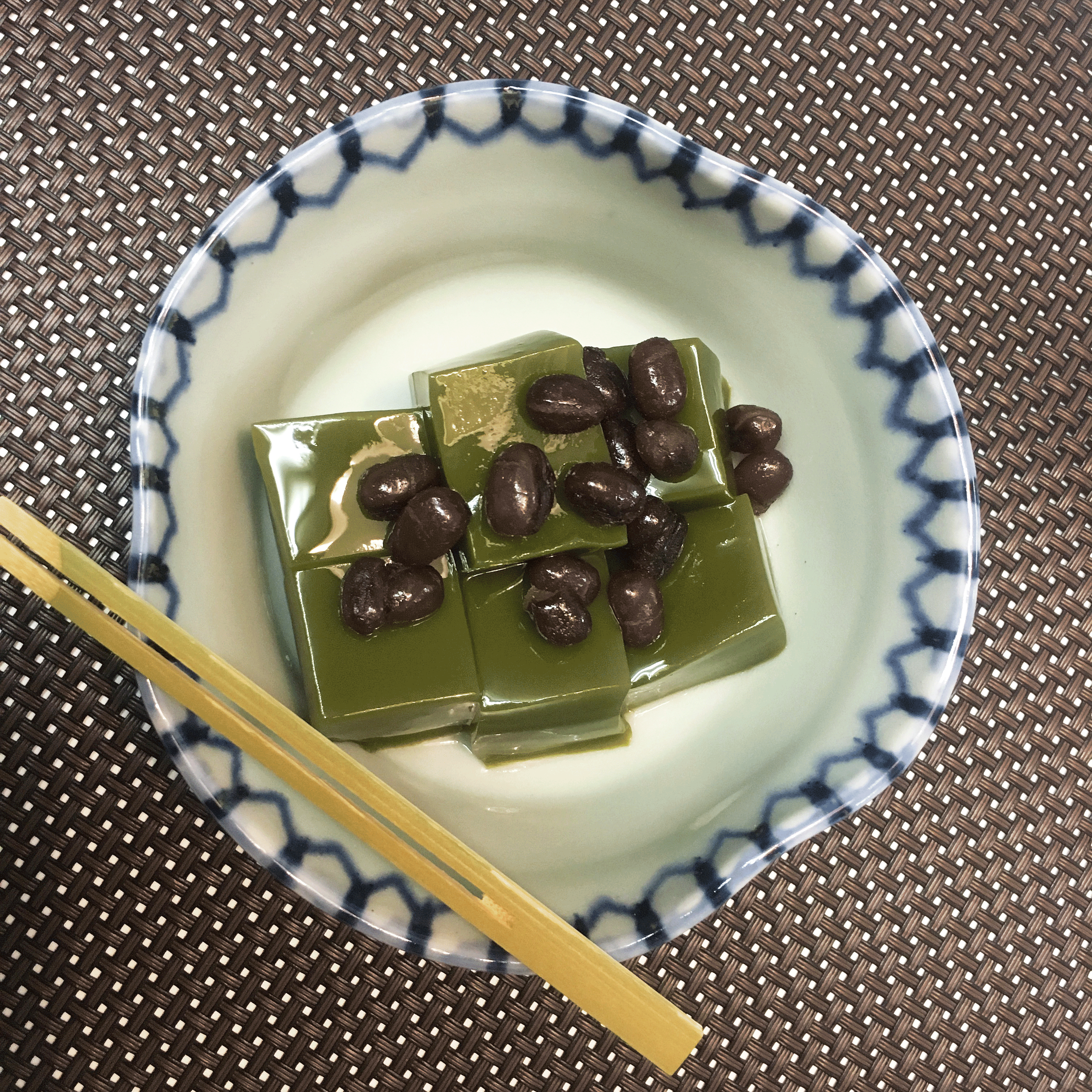 抹茶くず餅