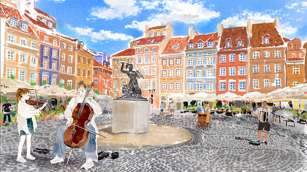 Takako_ Warsaw_fashionillust _広告,書籍_ファッションイラスト