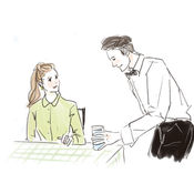 20〜50代女性向け・日常の食事＆カフェシーンのイラスト｜食事・グルメ・ライフスタイル｜広告・Web・CM向け｜大人の甘さとビター｜Takako