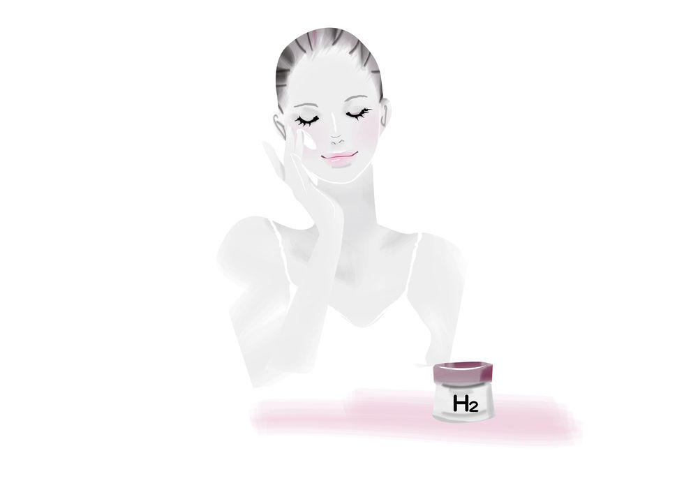 日経BP｜雑誌｜美容イラスト｜大人女性向け｜大人の甘さとビター｜Takako