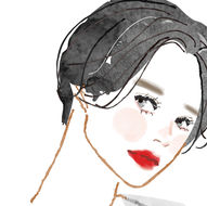 集英社様MAQUIAオンライン「ショートヘア診断」イラスト担当しました。