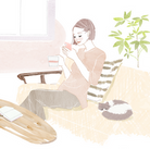 I was in charge of illustrations for a certain company's website.