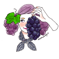 momovege様「ナガノパープル」ちゃんイラスト担当しました。