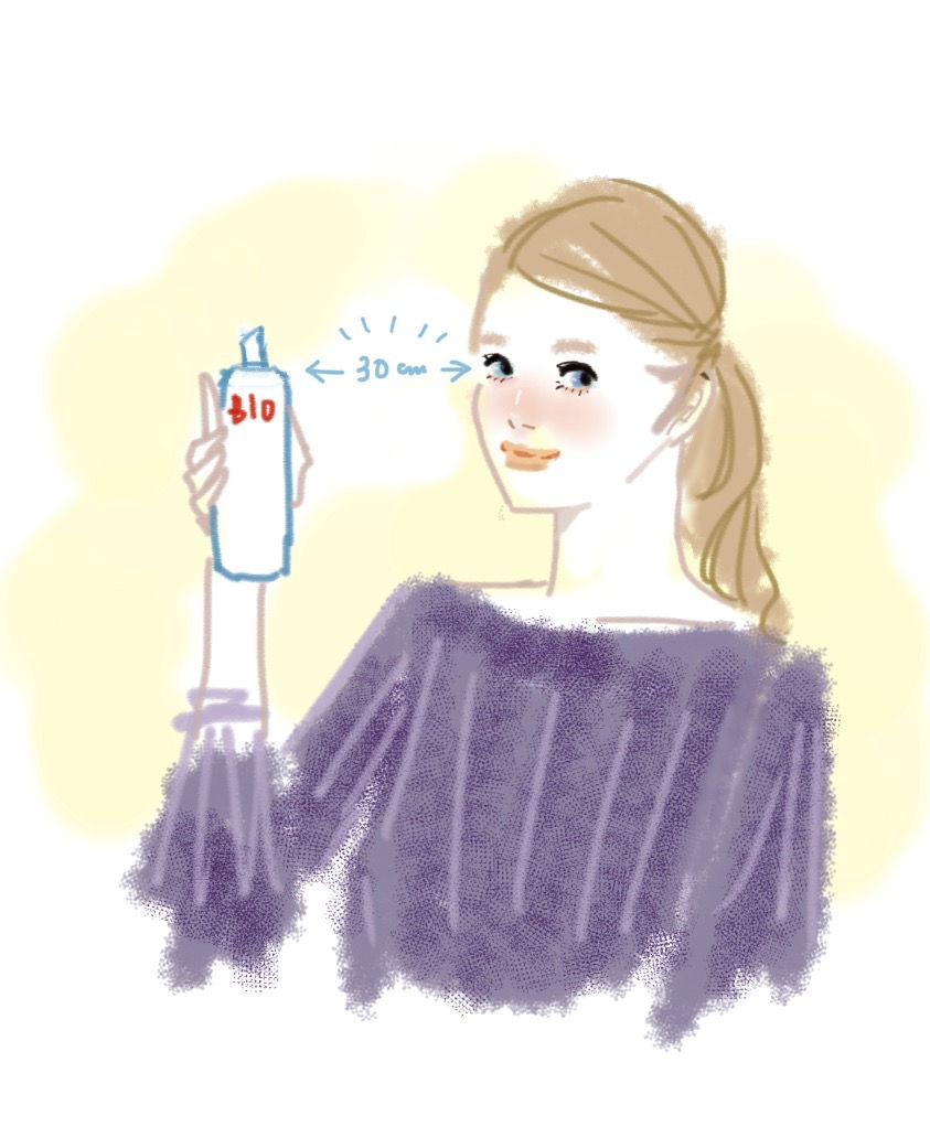 三基化粧品｜小冊子｜美容イラスト｜大人女性向け｜大人の甘さとビター｜Takako