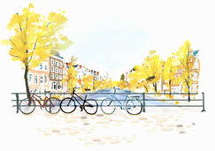Netherlands, Amsterdam× ｜大人女性向け｜大人の甘さとビター｜ファッション×都市×ライフスタイル｜Takako　soft cinematic atmosphere