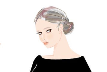 フルカラー人物イラスト