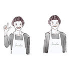 似顔絵｜広告・書籍・CM向け｜大人女性向け｜大人の甘さとビター｜Takako