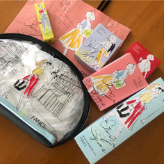 FANCL GINZA SQUARE｜Fancl｜限定パッケージイラスト｜メインビジュアル｜20代女性・ファッションイラスト｜Takako