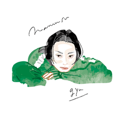 這是《魷魚遊戲》中「南奎」的粉絲繪圖。