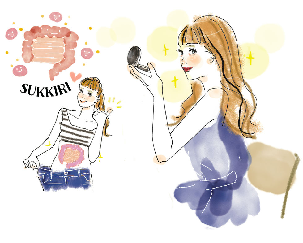 FYTTE編集部｜書籍イラスト｜美容・ライフスタイルイラスト｜大人女性向け｜大人の甘さとビター｜Takako