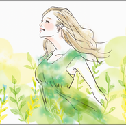 （株）メドックジャパン｜エクスオーラECサイト｜ライフスタイルイラスト｜大人女性向け｜大人の甘さとビター｜Takako