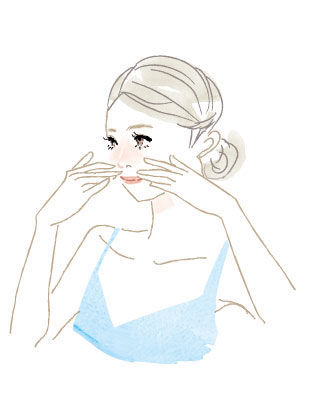 fancl会報誌｜大人女性向け/大人の甘さとビター・ファッションイラスト｜Takako