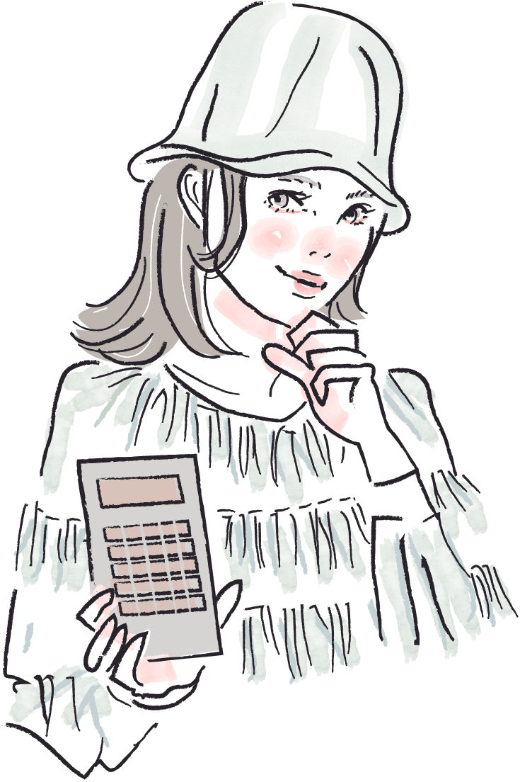 講談社｜web・SNS向け｜女性向け・占い／診断イラスト｜Takako