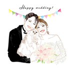 似顔絵｜広告・書籍・CM向け｜大人女性向け｜大人の甘さとビター｜Takako